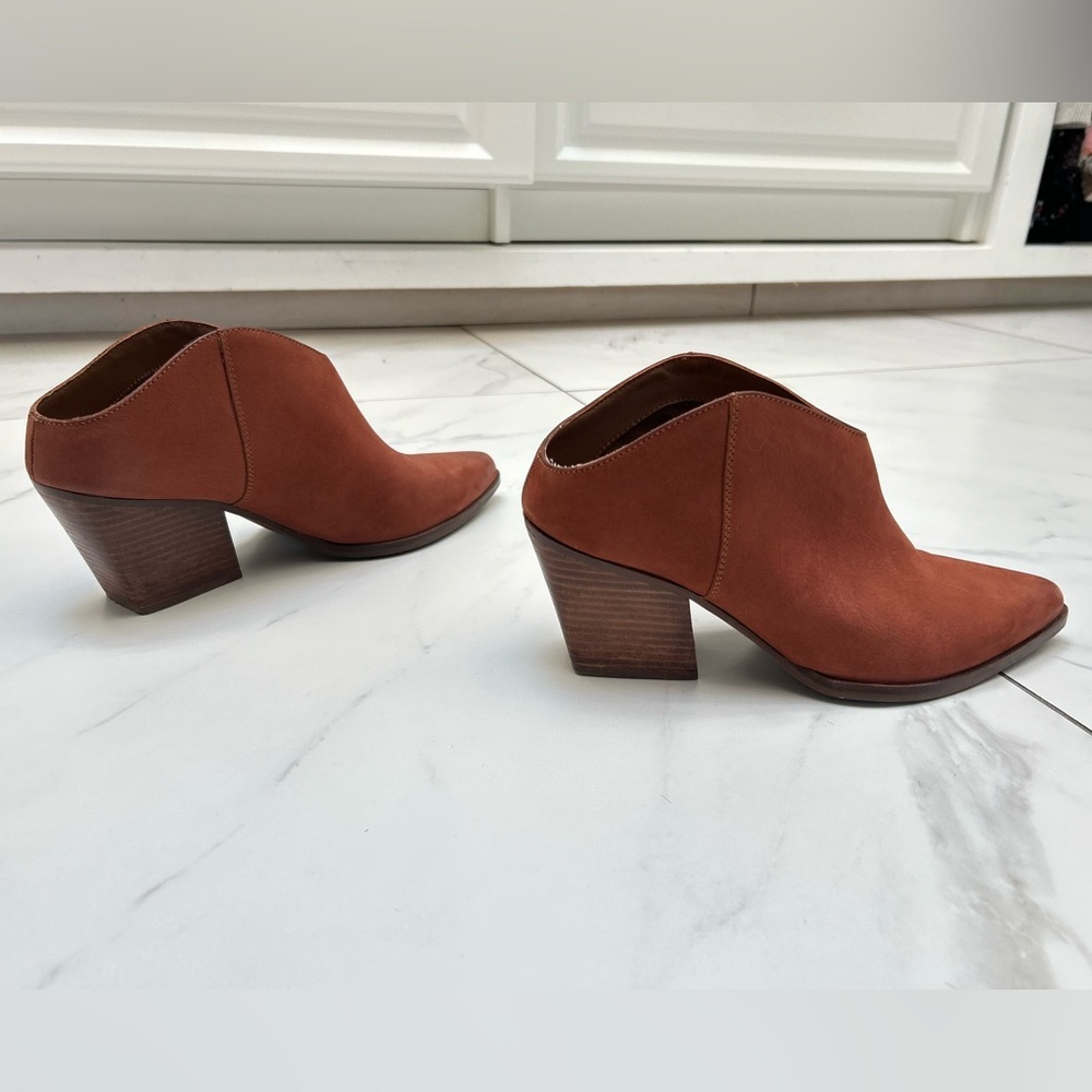 Seychelles Fancy Affair Mule Size 9 Cognac Nubuck - Picture 8 of 8